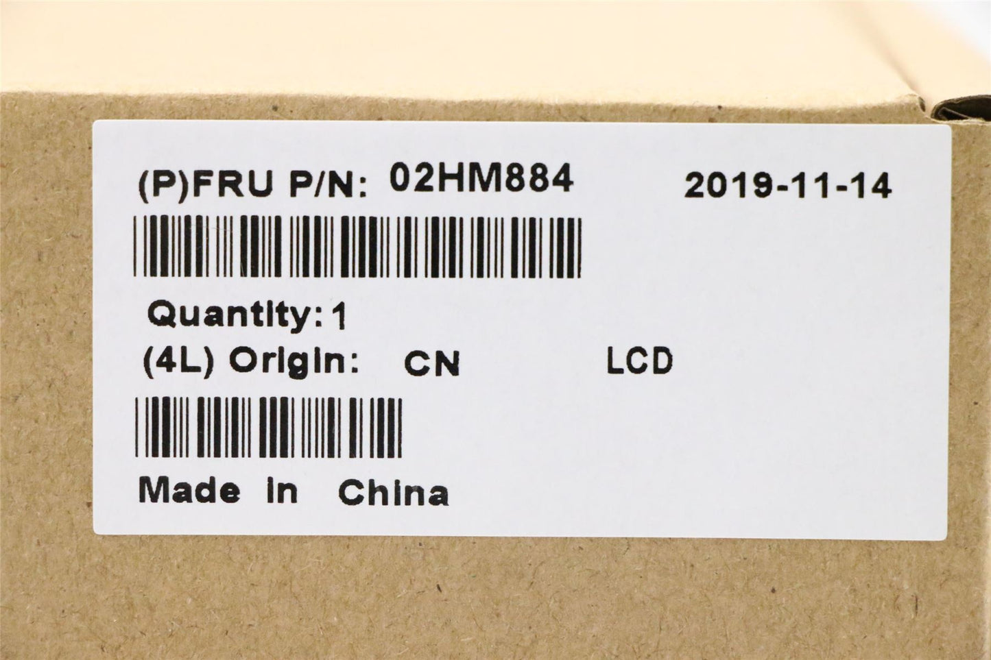 Lenovo TPOLUHD(Lib+SDC)+Bzl ASM,CCal 02HM884