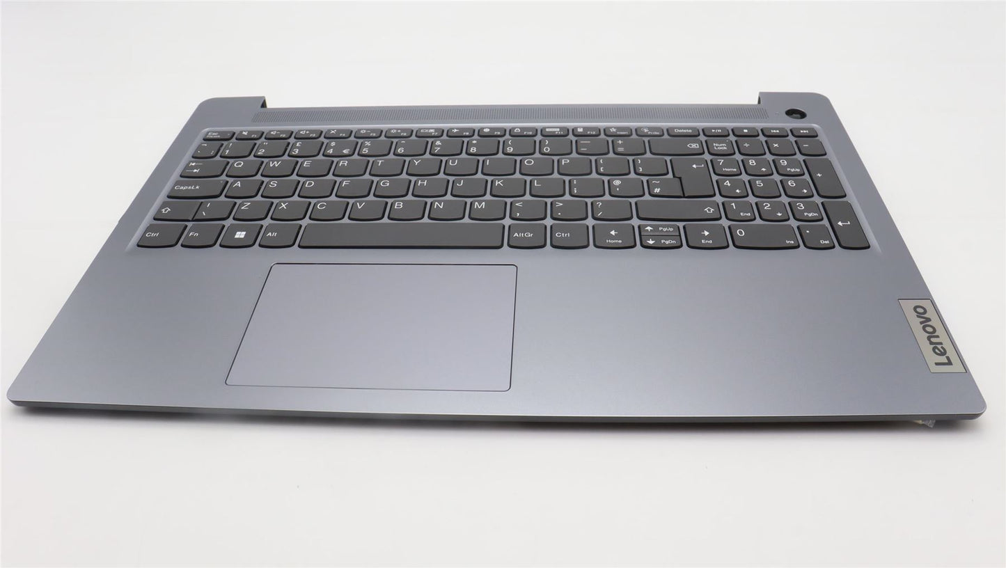 Lenovo IdeaPad 3 15ABR8 Palmrest Cover Touchpad Keyboard UK Grey 5CB1K96879