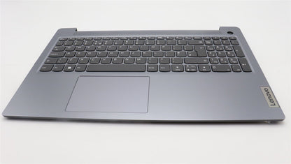 Lenovo IdeaPad 3 15ABR8 Palmrest Cover Touchpad Keyboard UK Grey 5CB1K96879