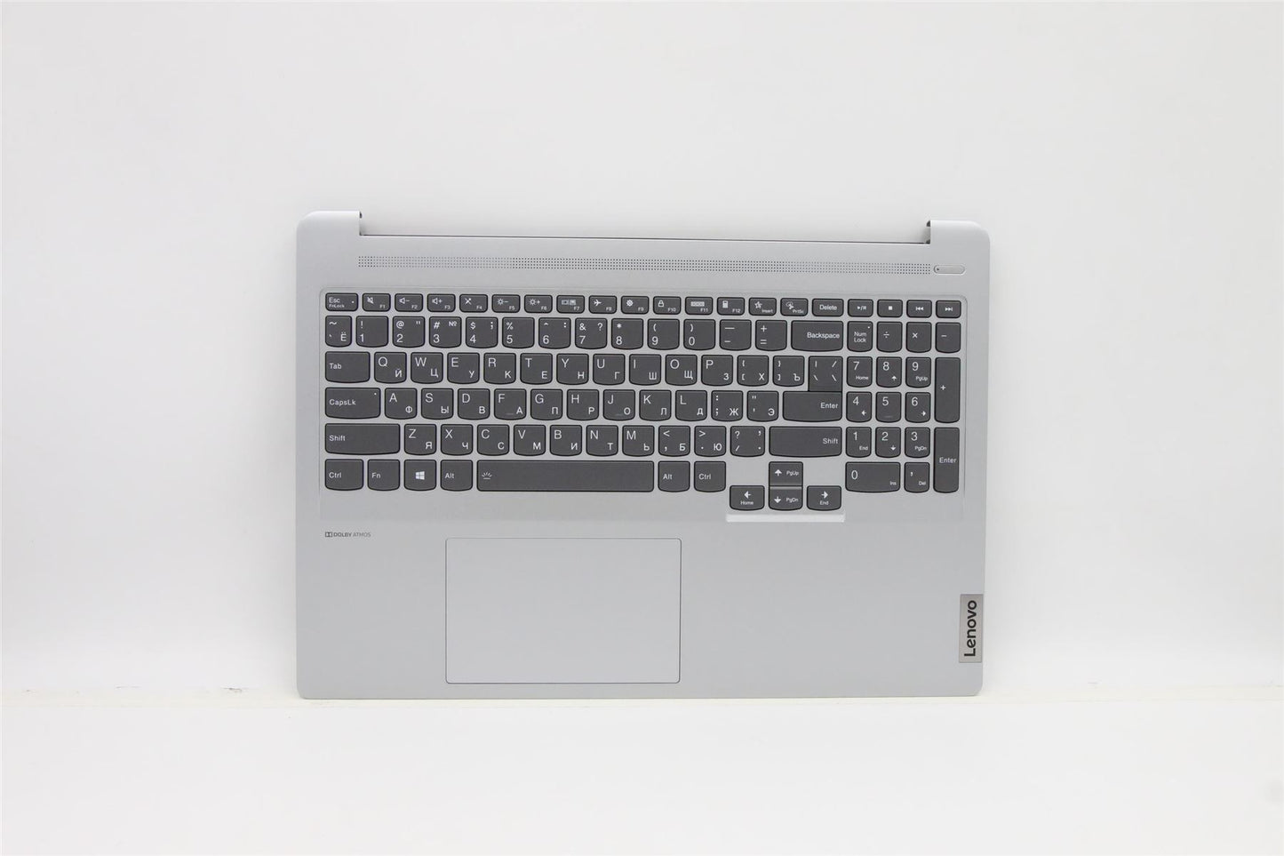 Lenovo IdeaPad 5 16IHU6 Palmrest Cover Touchpad Keyboard Russian Grey 5CB1C87005