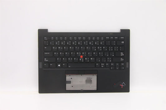 Lenovo Carbon X1 9th Keyboard Palmrest Top Cover Arabic Black Backlit 5M11C53264