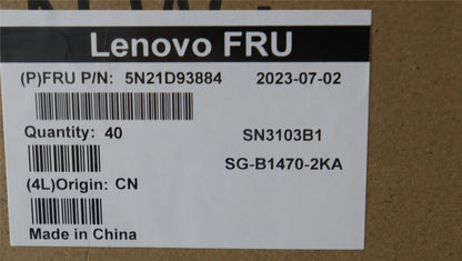 Lenovo ThinkPad P16s 1 T16 1 Keyboard Danish Grey Backlit 5N21D93884