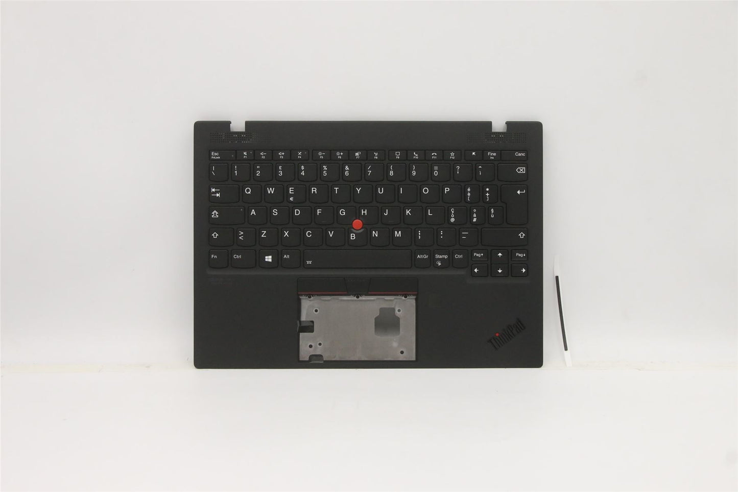 Lenovo ThinkPad X1 Gen 1 Keyboard Palmrest Top Cover Italian Black 5M11B38400