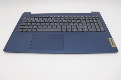 Lenovo IdeaPad 3 15ABR8 Palmrest Cover Touchpad Keyboard Abyss Blue 5CB1K95199