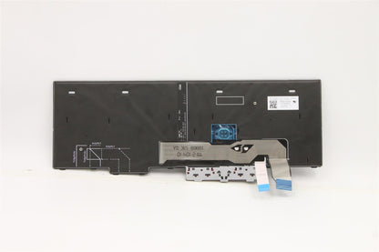 Lenovo ThinkPad L15 2 L15 Keyboard Belgian Black Backlit 5N20W68259