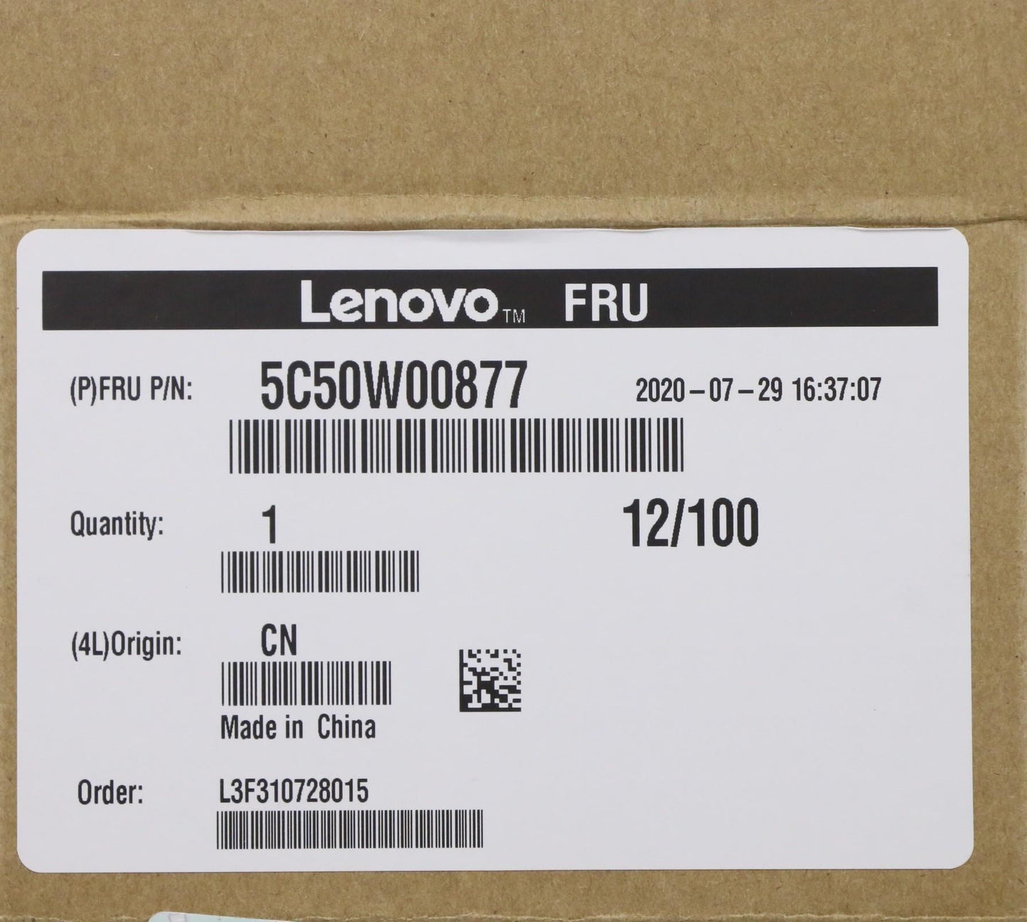 Lenovo ThinkStation P340 P350 PCIE Riser Card 5C50W00877