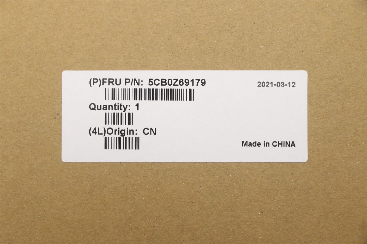 Lenovo FRU UPPER CASE N-FPR SR Ares2 CS 5CB0Z69179