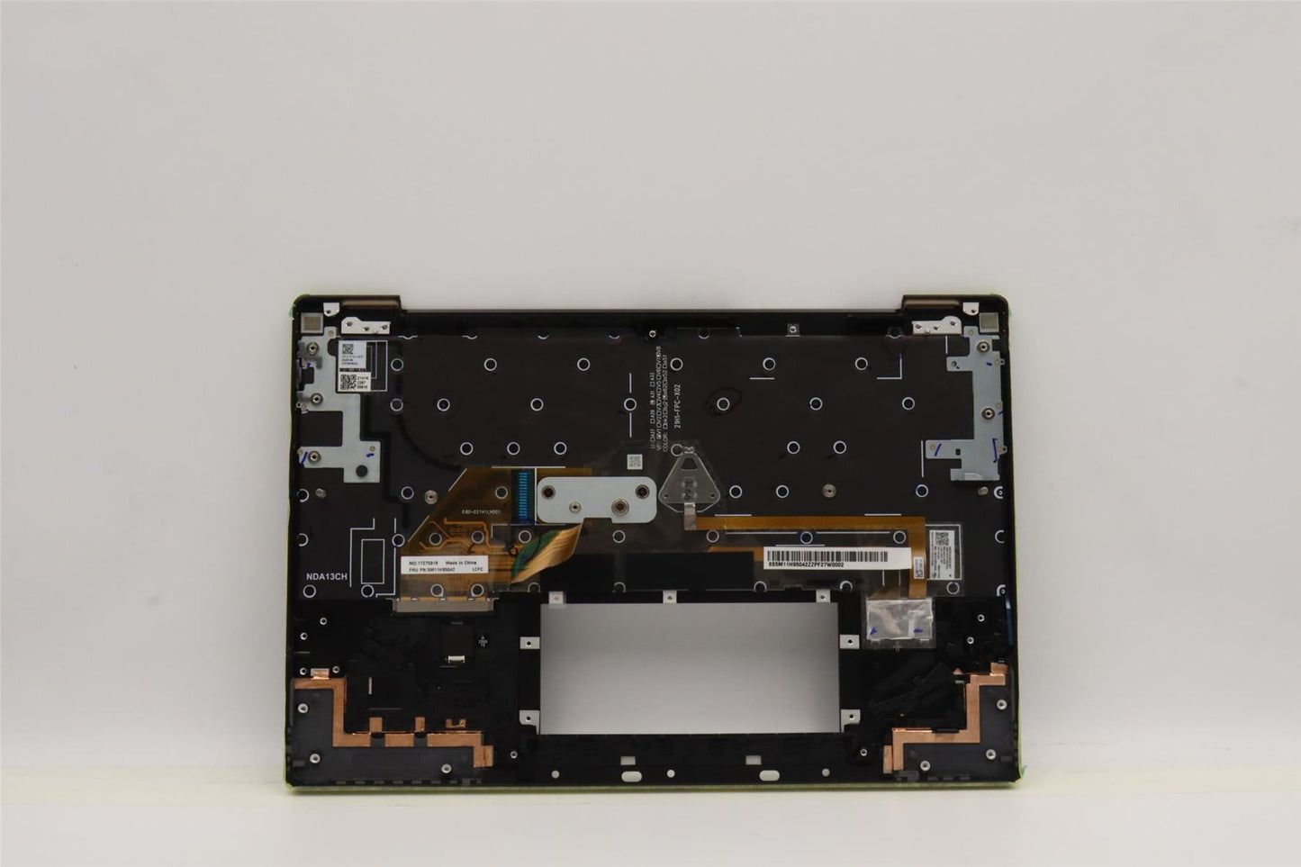 Lenovo ThinkPad Z13 Gen 1 Keyboard Palmrest Top Cover German Black 5M11H95042