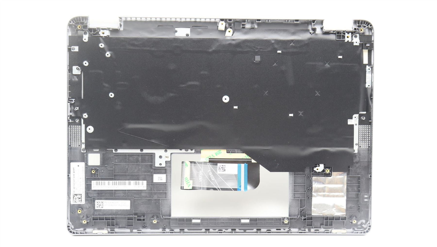Lenovo IdeaPad 5 14ABR8 Keyboard Palmrest Top Cover US Artic Grey 5CB1K20816