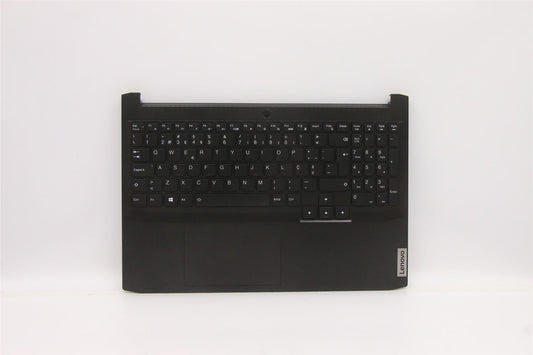 Lenovo Gaming 3-15ACH6 3-15IHU6 Keyboard Palmrest Top Cover Black 5CB1D04583