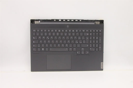 Lenovo 7 16ITHg6 Palmrest Cover Touchpad Keyboard Italian Grey 5CB1D05122