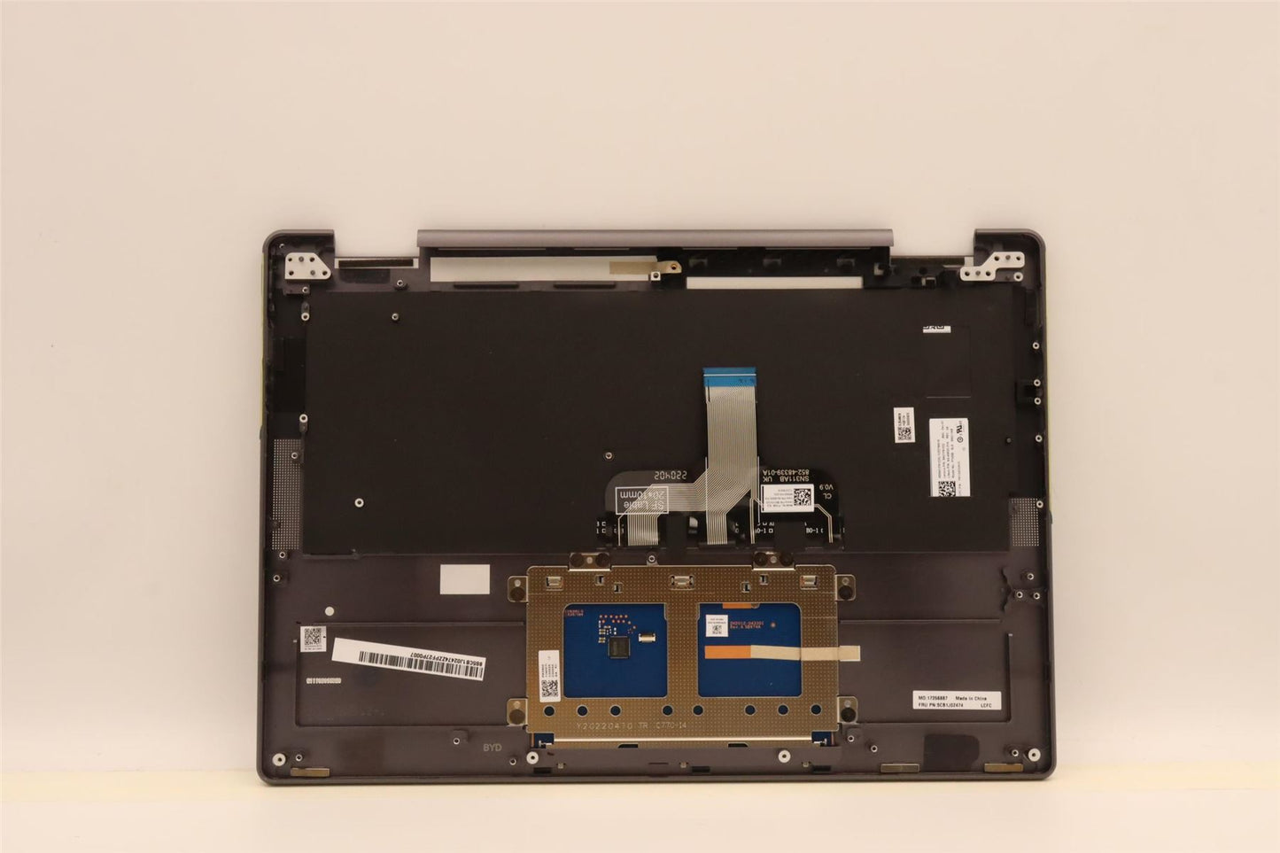 Lenovo Yoga 7 14IAL7 Palmrest Cover Touchpad Keyboard Slovenian 5CB1J02474
