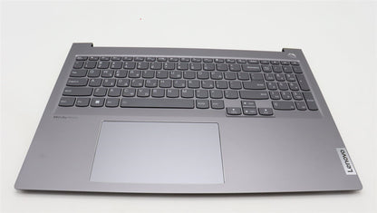 Lenovo ThinkBook 16 G4+ IAP Palmrest Cover Touchpad Keyboard Greek 5CB1H68190