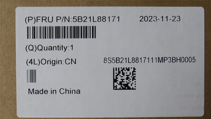 Lenovo C83DVI713650HX RTX30506G WIN RM 5B21L88171