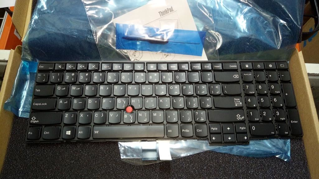 Lenovo ThinkPad T540p W540 T550 W550s W541 T560 P50s Keyboard Arabic 04Y2392