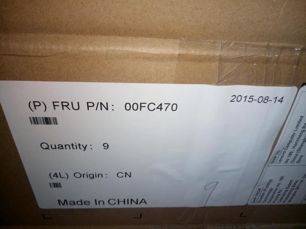 Lenovo 8*2.5" BP for 1U HDD SAS Board 00FC470