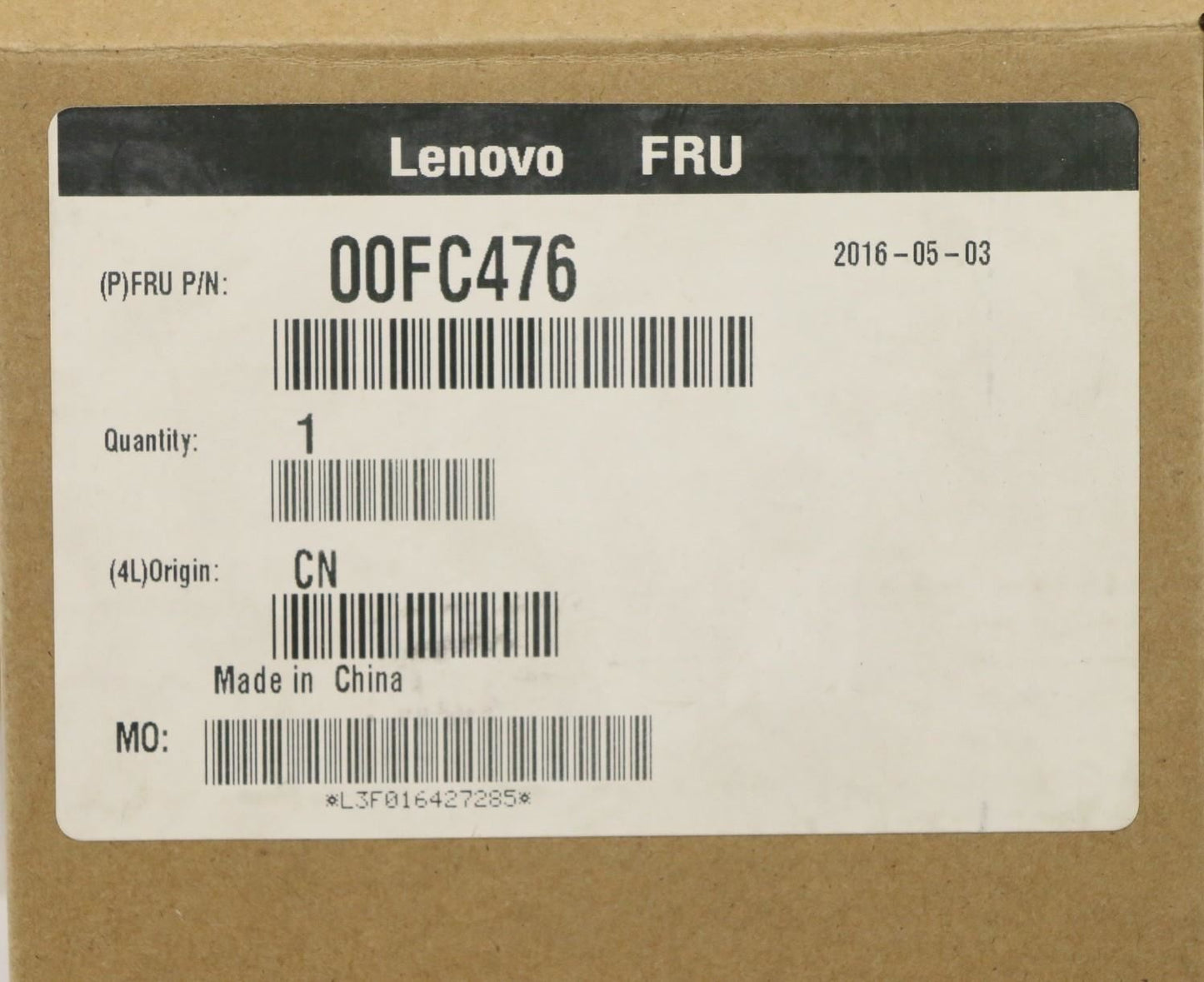 Lenovo MECH_ASM 2U PCI card Bracket Dummy 00FC476