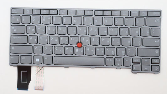 Lenovo ThinkPad X13 Gen 3 L13 Gen 4 L13 Gen 3 Keyboard Russian Grey 5N21H76906