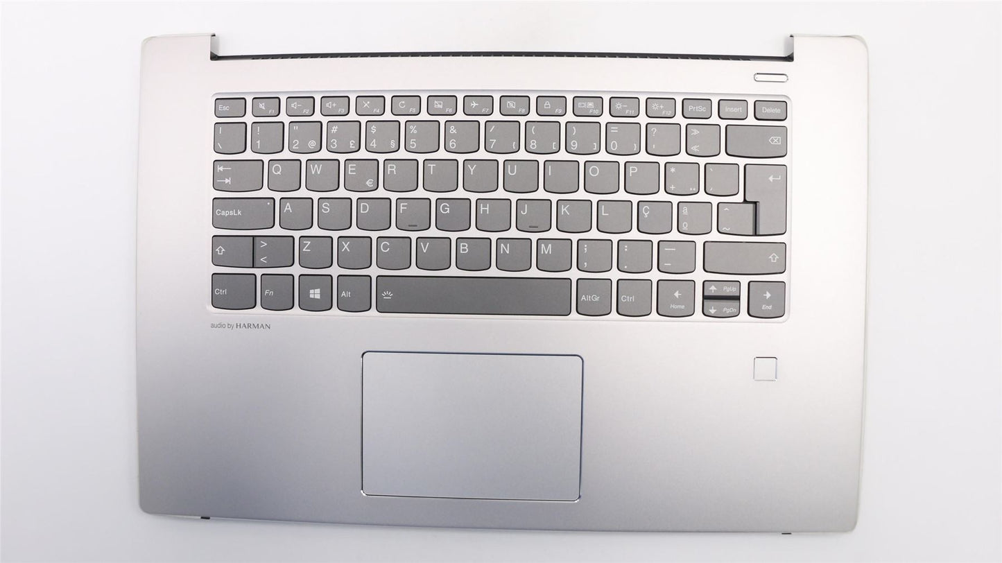 Lenovo IdeaPad 530S-15IKB Keyboard Palmrest Top Cover Portuguese Grey 5CB0R12696