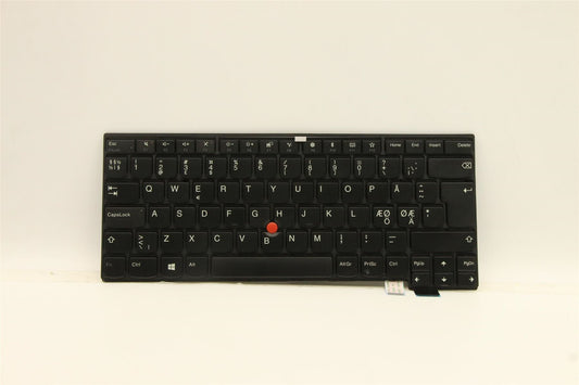 Lenovo ThinkPad T470s 13 Gen 2 Keyboard Nordic Black Backlit 01EN640 01EN681