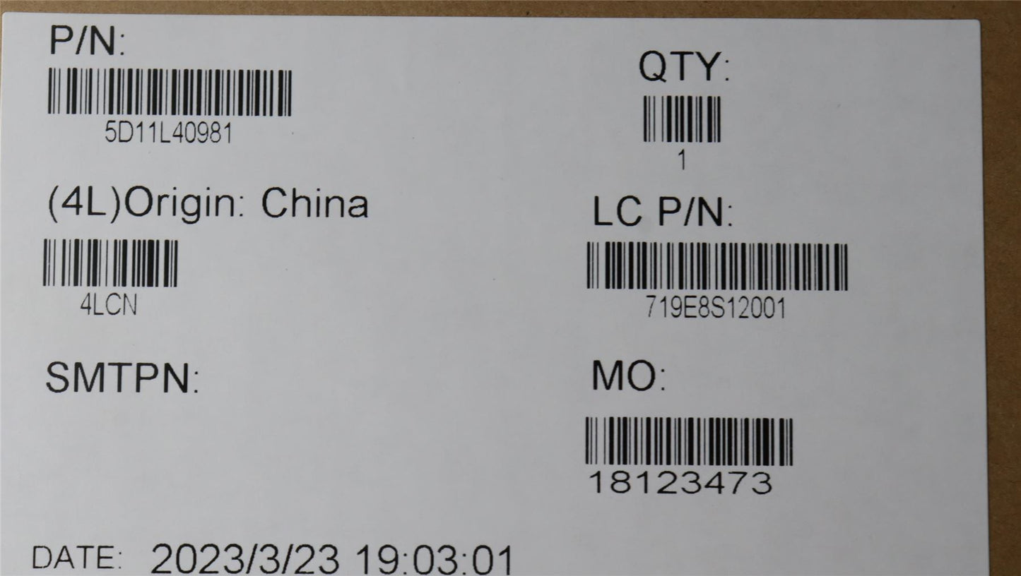Lenovo Legion 5 16IRX8 5 16ARX8 7 16IRX8H LCD-Bildschirm-Anzeigefeld 5D11L40981