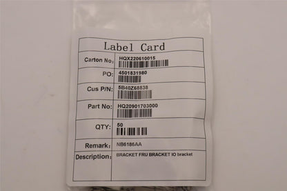 Lenovo FRU BRACKET IO bracket 5B40Z68838
