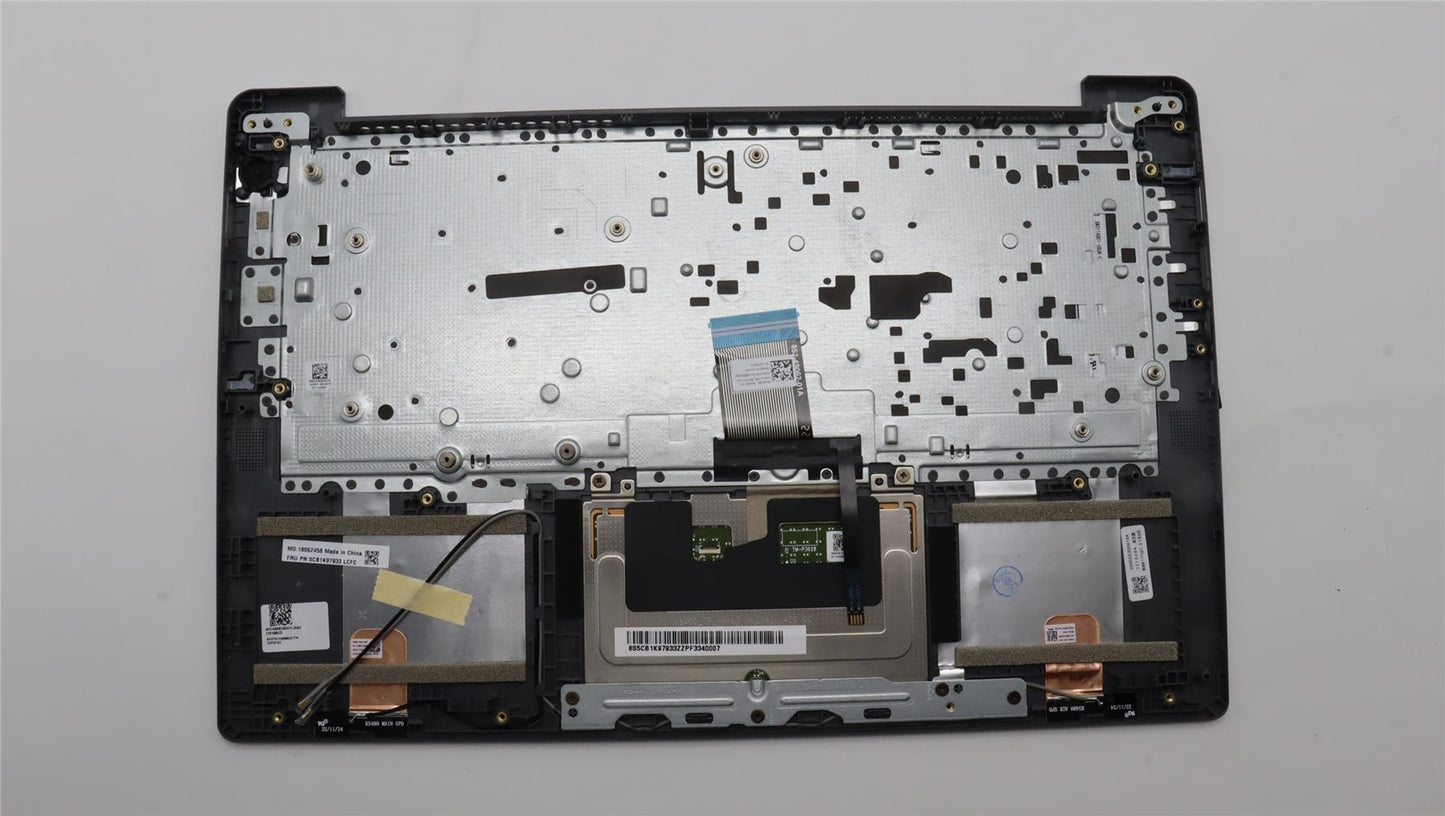 Lenovo IdeaPad 3 14ABR8 Palmrest Cover Touchpad Keyboard Hungarian 5CB1K97933