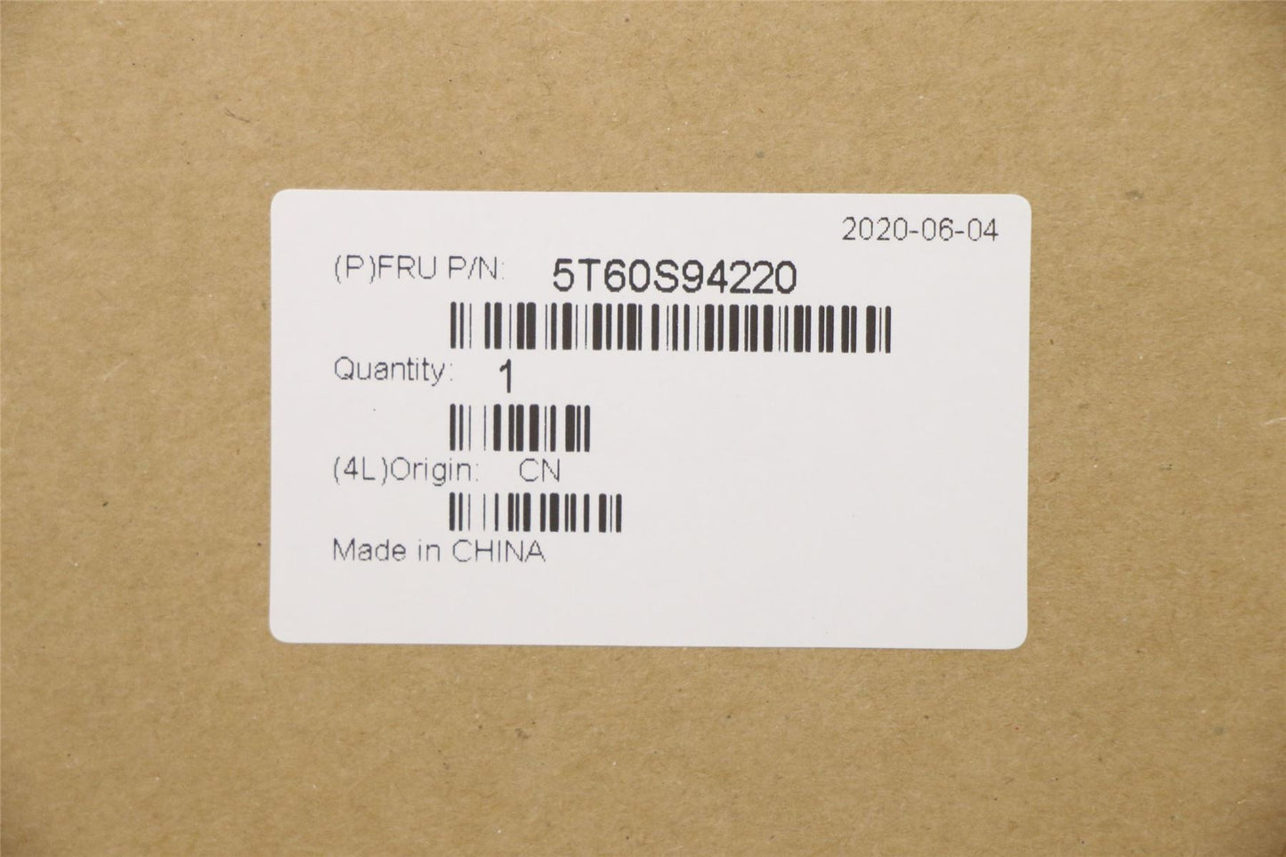 Lenovo TOUCHPAD TouchPad Q 82AA SLA_GY_15 5T60S94220