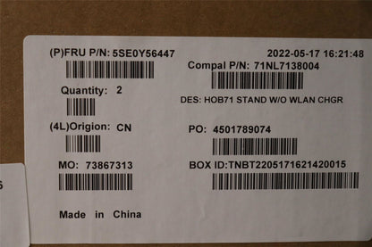 Lenovo STAND FRU,STAND,Tilt,SG,AIO 570-24 27 5SE0Y56447