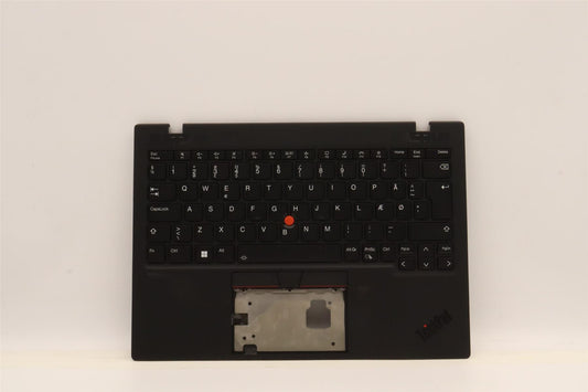 Lenovo ThinkPad X1 Gen 2 Keyboard Palmrest Top Cover Danish Black 5M11H41796