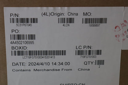 Lenovo CARDPOP FRU PCBA IO/B NSF852 LT6E0 MP I/O Board 5C51P67045