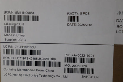 Lenovo MECH_ASM FRU KB CCV CZE/SLK BL(PMX)UK BK 5M11N99886