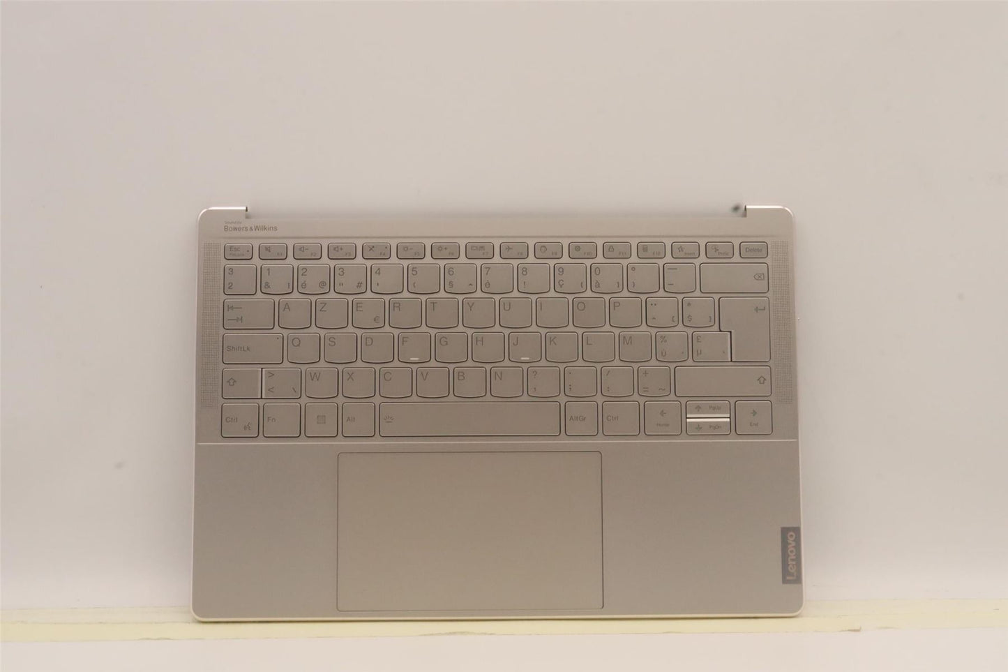 Lenovo Yoga 9 14IAP7 Palmrest Cover Touchpad Keyboard Belgian Silver 5CB1J10172