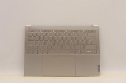 Lenovo Yoga 9 14IAP7 Palmrest Cover Touchpad Keyboard Belgian Silver 5CB1J10172