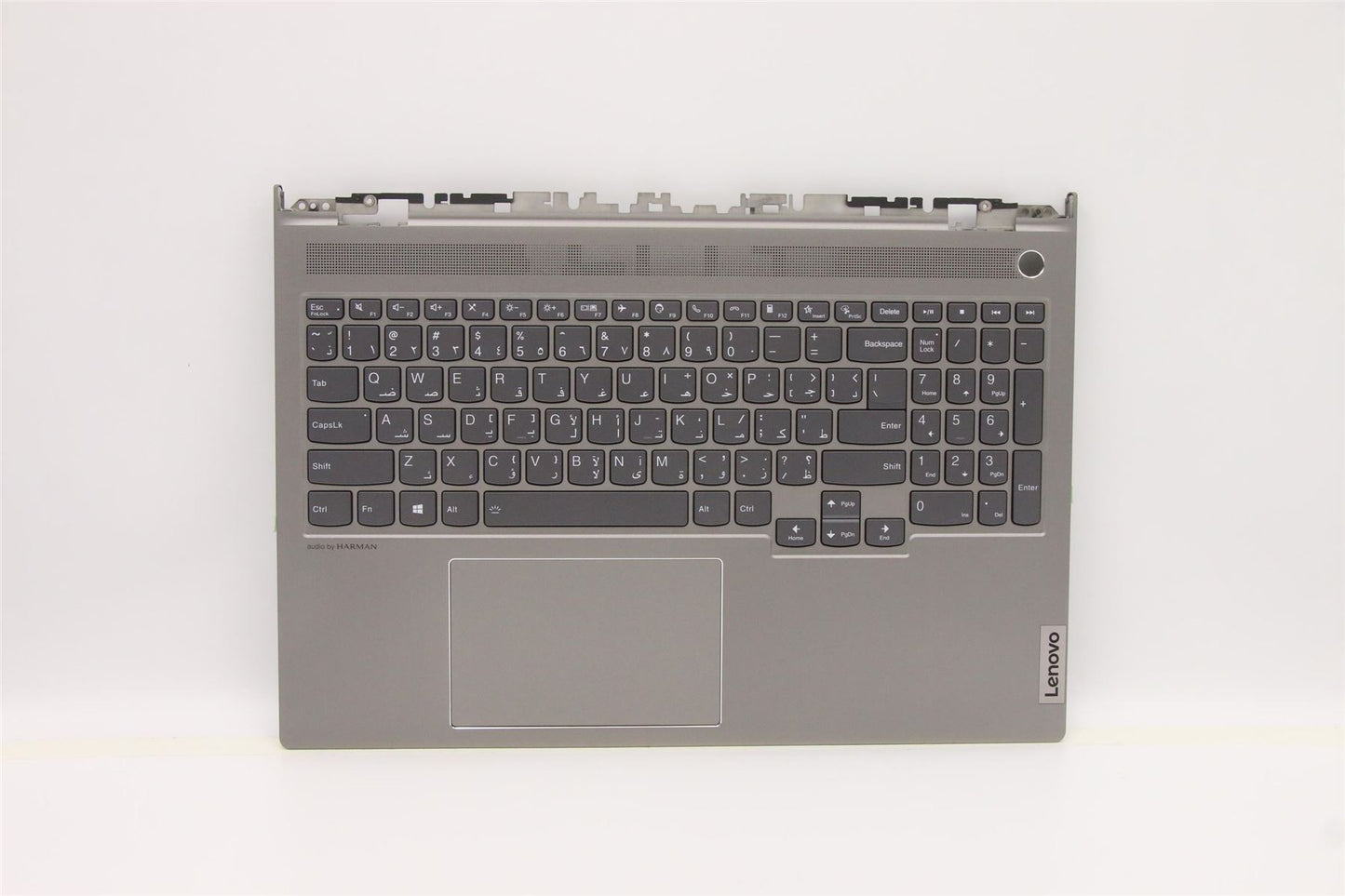 Lenovo ThinkBook 16p G2 ACH Palmrest Touchpad Cover Keyboard Grey 5CB1D03769