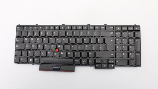 Lenovo ThinkPad P51 P71 Keyboard Spanish Black Backlit 01HW210