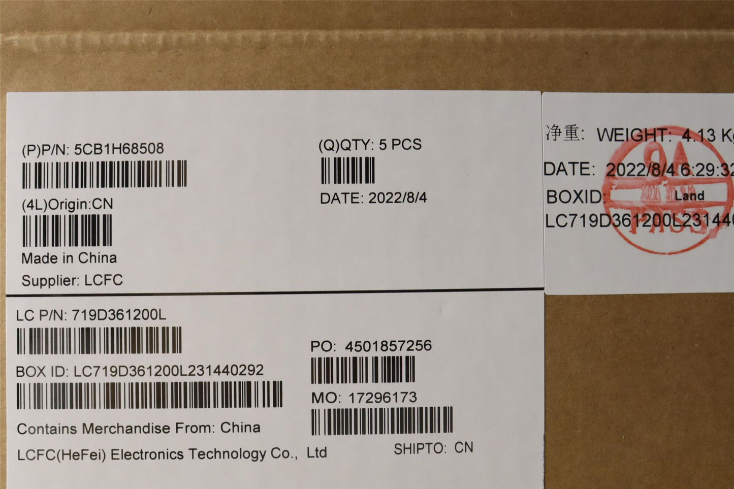 Lenovo Legion 5 15ARH7H Palmrest Cover Touchpad Keyboard Portguese 5CB1H68508