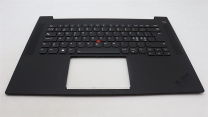 Lenovo ThinkPad P1 Gen 6 Palmrest Cover Keyboard Nordic Black 5M11L89016