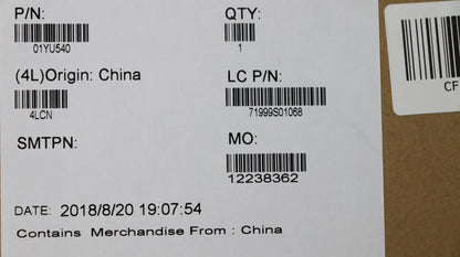 Lenovo MECH_ASM GRP_KBD_Bzl_TW,FPR,SV,CHY 01YU504
