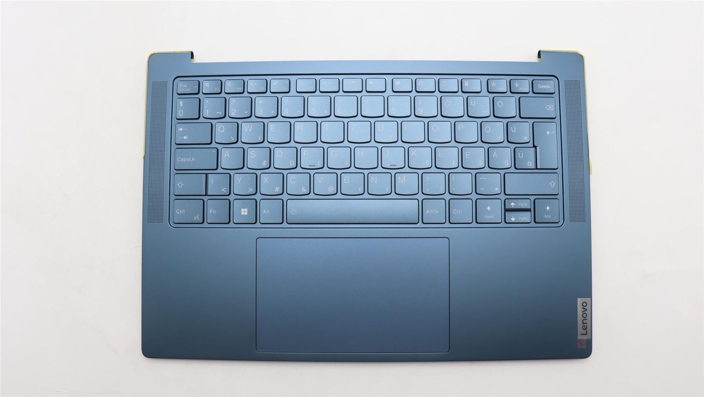 Lenovo Yoga 7 14ARP8 Palmrest Cover Touchpad Keyboard Hungarian 5CB1L50330