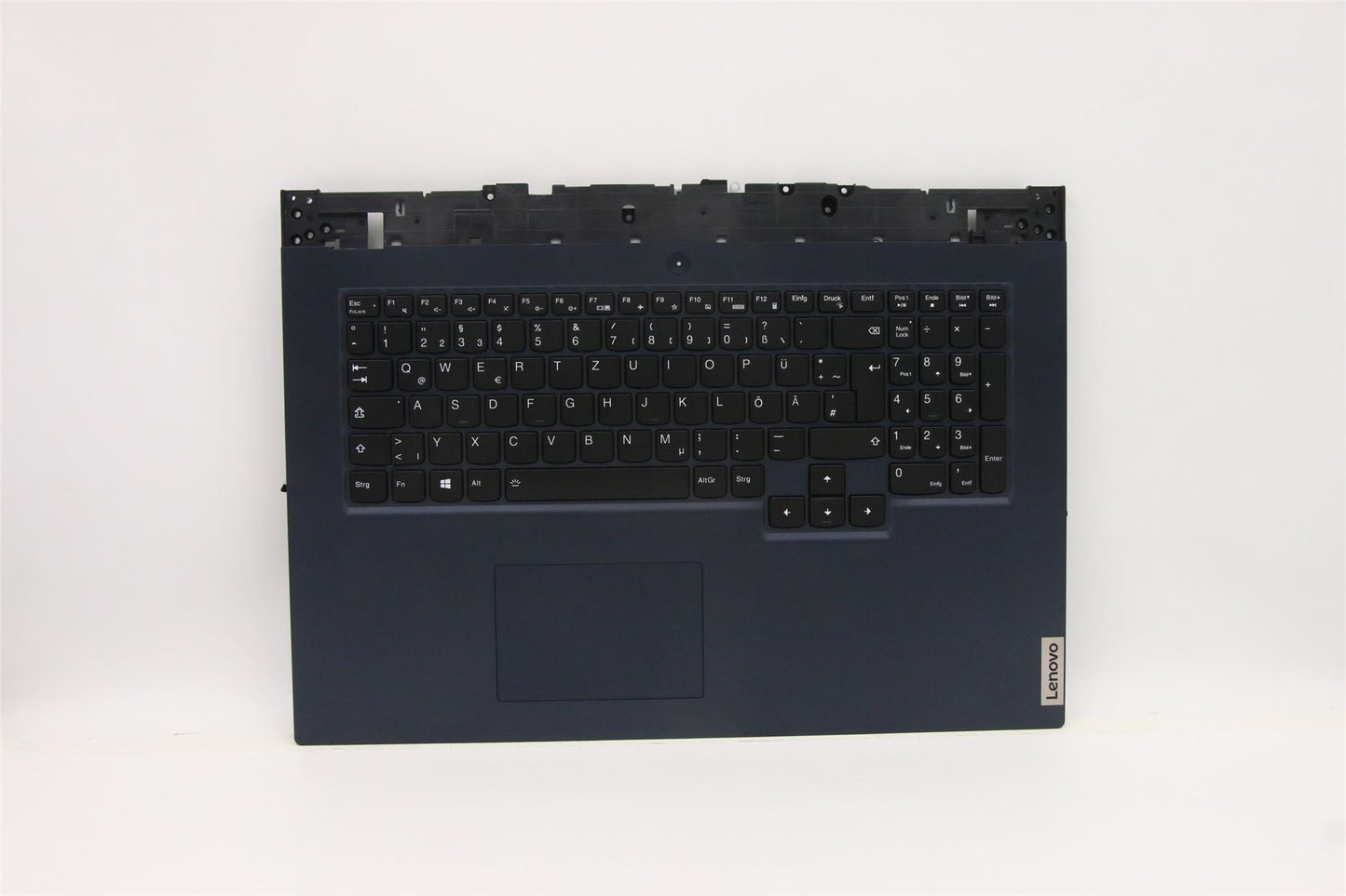 Lenovo Legion 5-17ITH6 Palmrest Cover Touchpad Keyboard German Blue 5CB1D20056