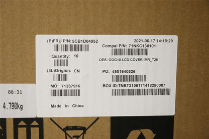 Lenovo LCD Cover C 82K1_T26 5CB1D04952