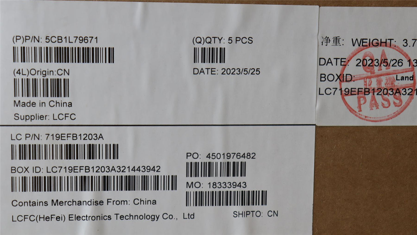 Lenovo IdeaPad 5 16APH8 Palmrest Cover Touchpad Keyboard Portuguese 5CB1L79671