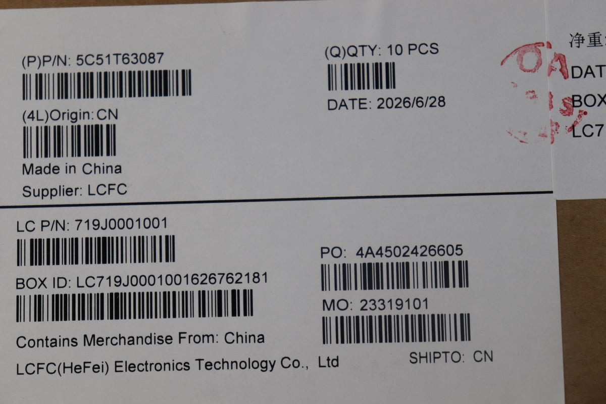 Lenovo CARDPOP FRU PCBA IO/B NSH473 NTS46 I/O WiFi WLAN Board 5C51T63087