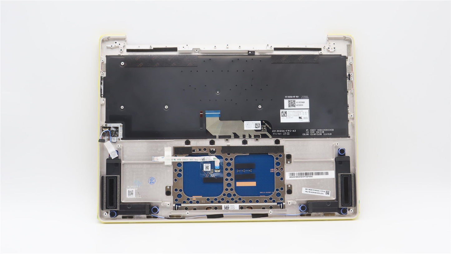 Lenovo Yoga 9 14IRP8 Palmrest Cover Touchpad Keyboard Portuguese 5CB1K62479