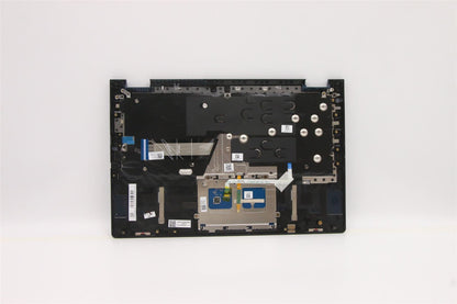 Lenovo Yoga 14s ITL Keyboard Palmrest Top Cover Hungarian Black 5CB1C92804