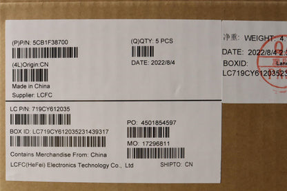 Lenovo Upper Case ASM_EUROENGL82RBCLGYRGB 5CB1F38700