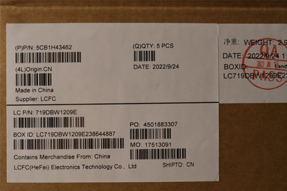Lenovo IdeaPad 3 14IAU7 Palmrest Cover Touchpad Keyboard Belgian 5CB1H43462