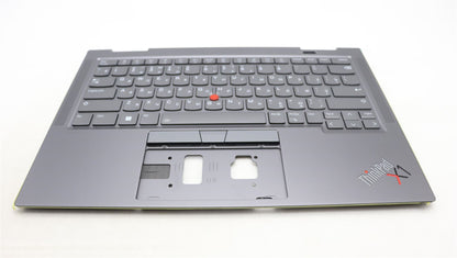 Lenovo ThinkPad X1 8th Gen Keyboard Palmrest Top Cover Russian Grey 5M11H62319