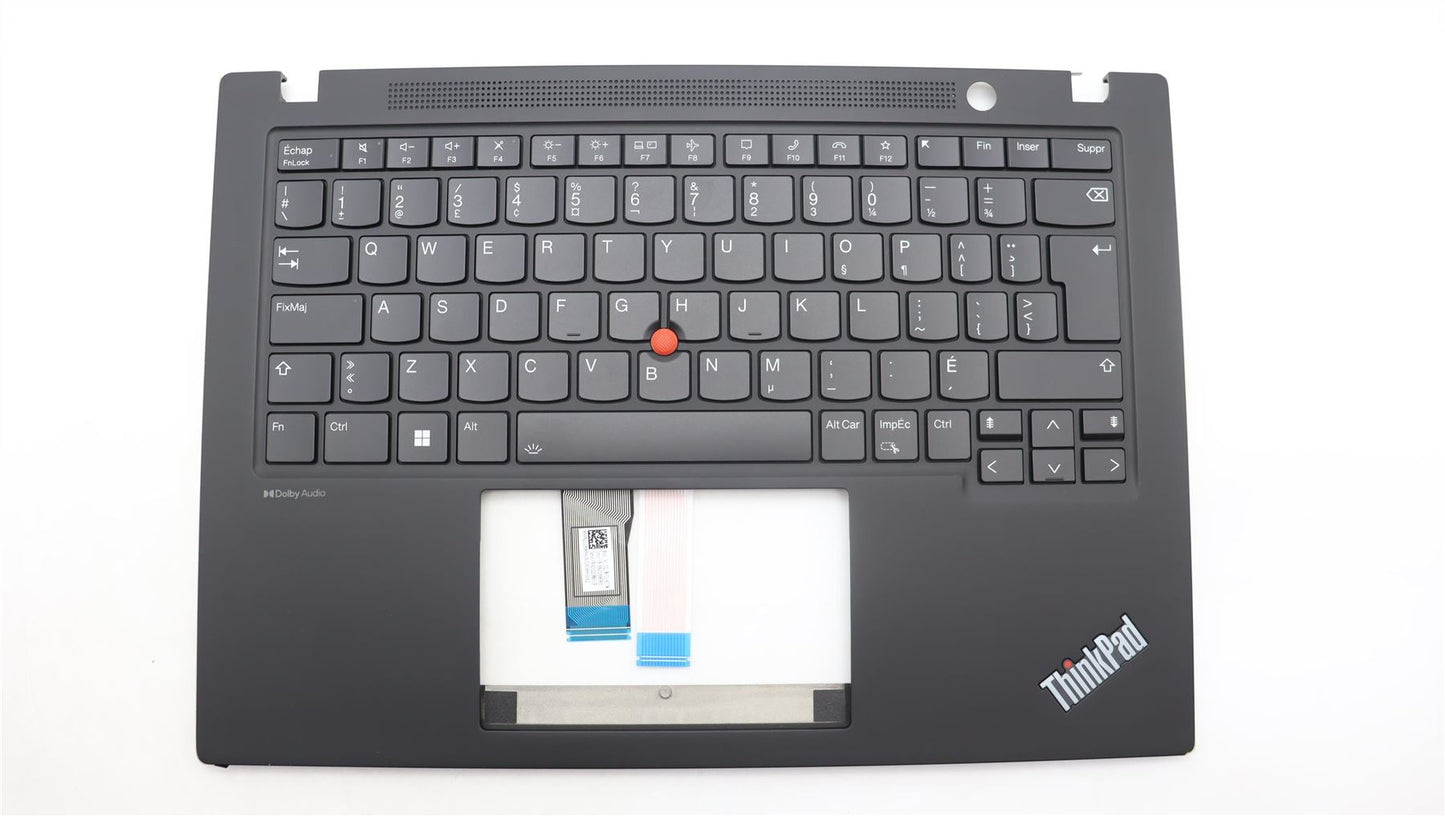 Lenovo ThinkPad T14s Gen 4 Keyboard Palmrest Top Cover Black Backlit 5M11J05846
